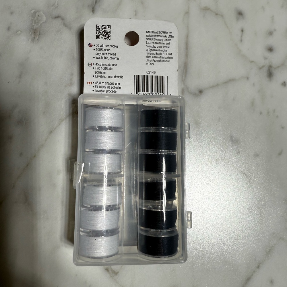 Singer Sewing Machine Accessories Bundle – Embroidery Needles, Threaded Bobbins - Picture 4 of 4